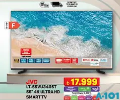 JVC LT-55VU3405T 55 İNÇ ULTRA HD SMART TV AKILLI TELEVİZYON